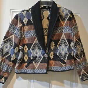 WOMENS VINTAGE NEW IDENTITY XL TAPESTRY JACKET